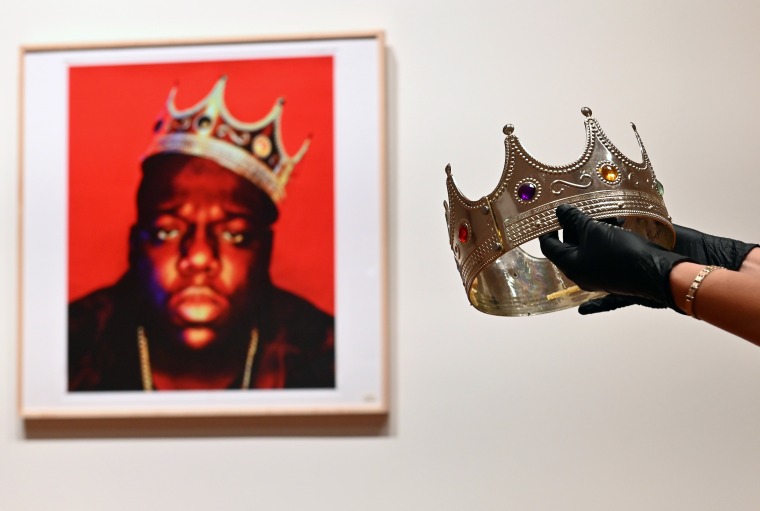 Plastic crown worn by Biggie sells for $594,000 at auction