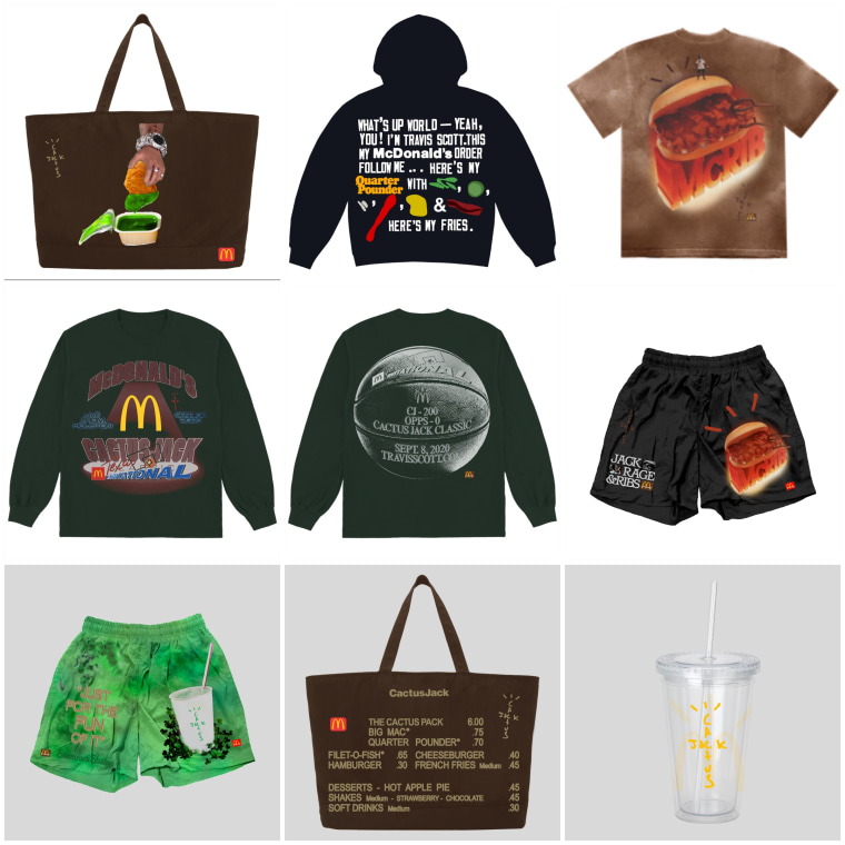Travis Scott’s new McDonald’s merch drop looks exactly like you think it does