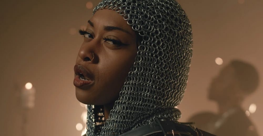 Irish rapper Denise Chaila lives a medieval fantasy in her “Anseo” video MinimalSounds