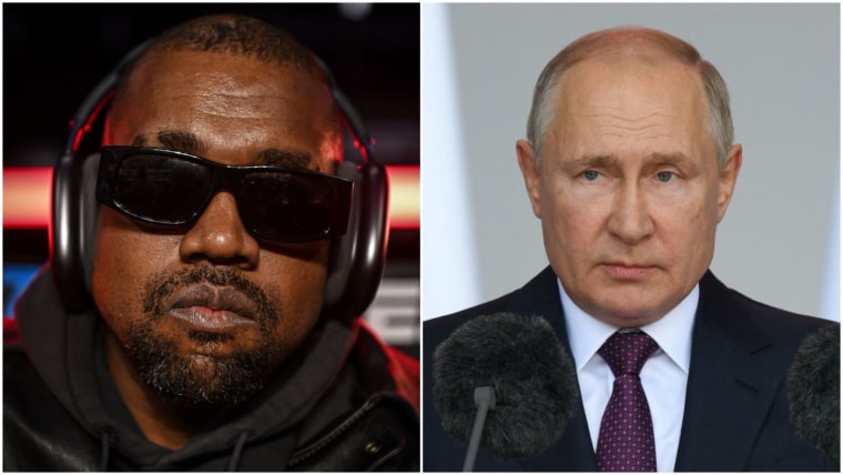 Report: Kanye West planning first Russian show and Putin meeting