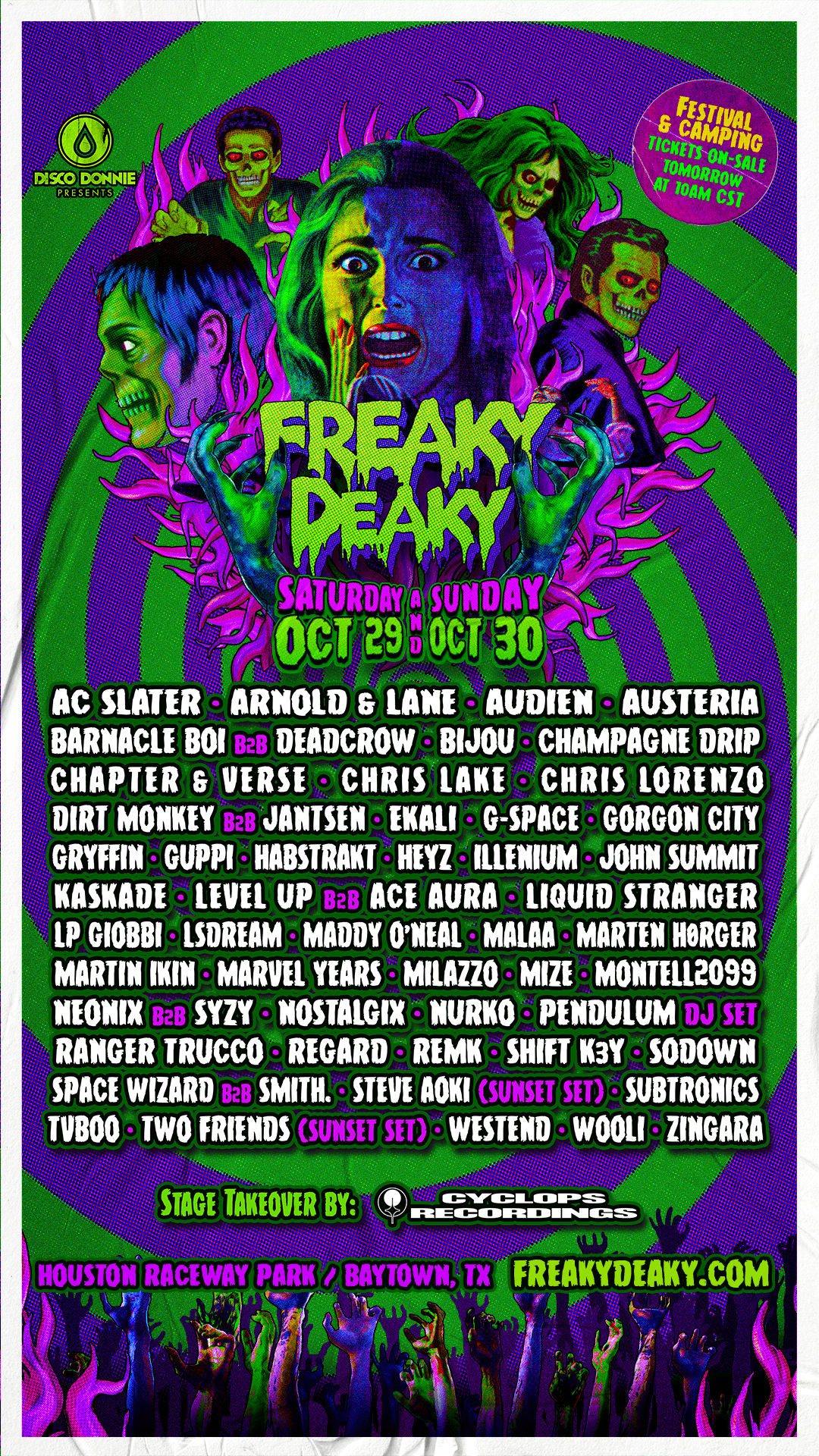 Disco Donnie Presents Releases Lineup for Freaky Deaky 2022 MinimalSounds