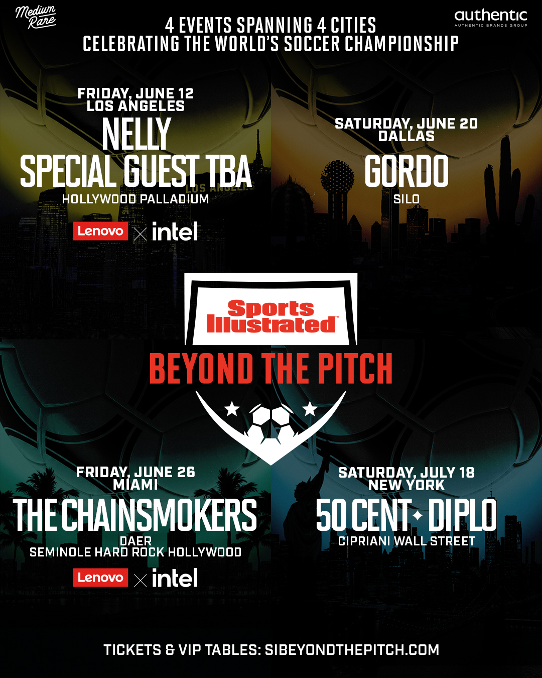 Sports Illustrated Launches 'Beyond the Pitch' World Cup Event Series
