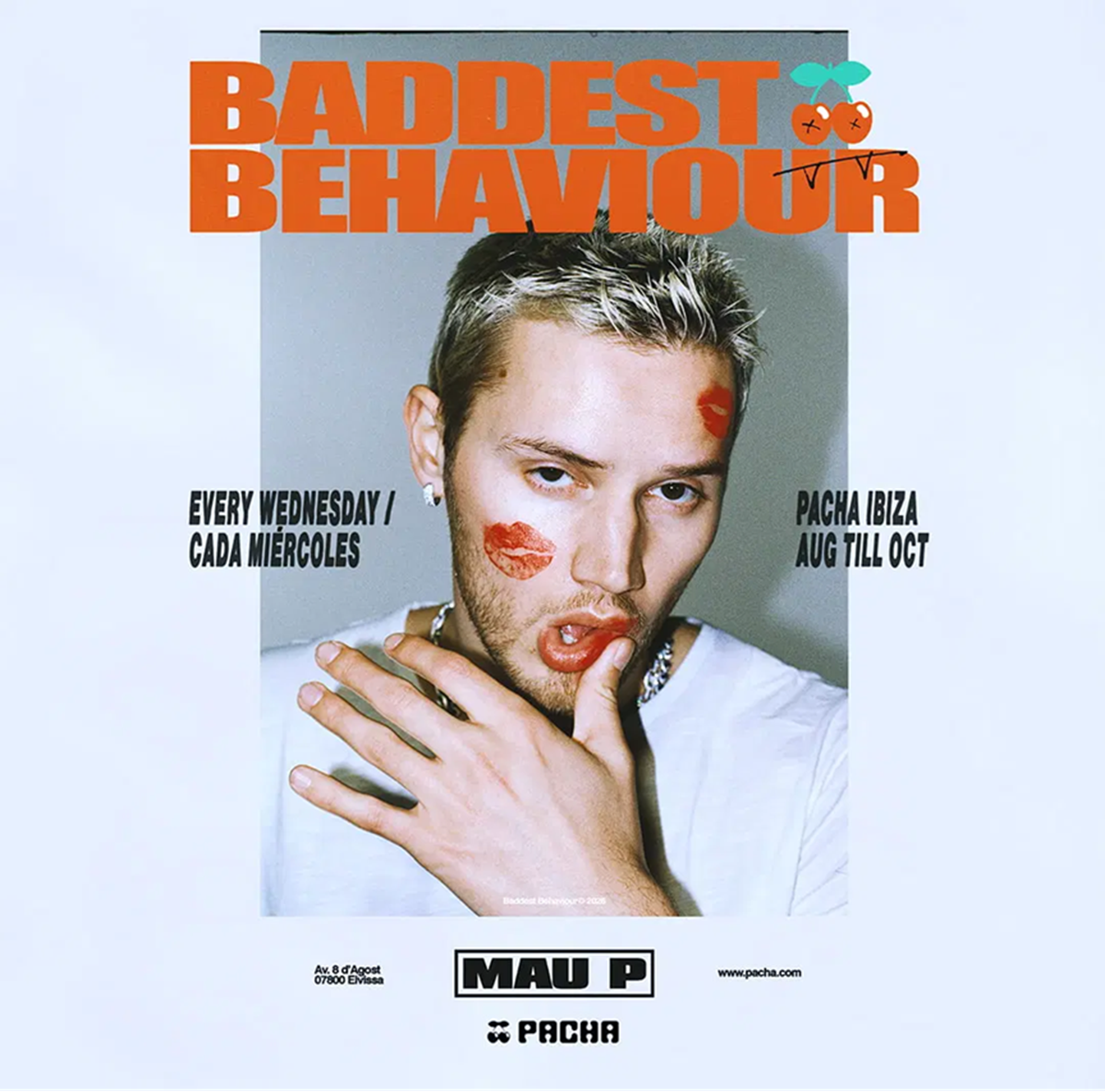 Mau P Announces 'Baddest Behaviour' 2026 Residency at Pacha Ibiza